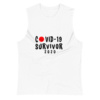 COVID Survivor 2020 - Camiseta sin mangas unisex - Image 2