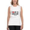 COVID Survivor 2020 - Camiseta sin mangas unisex - Image 3